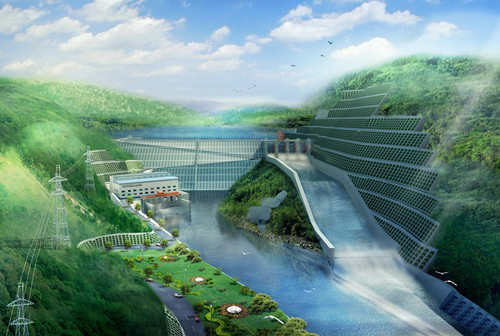 斗门老挝南塔河1号水电站项目